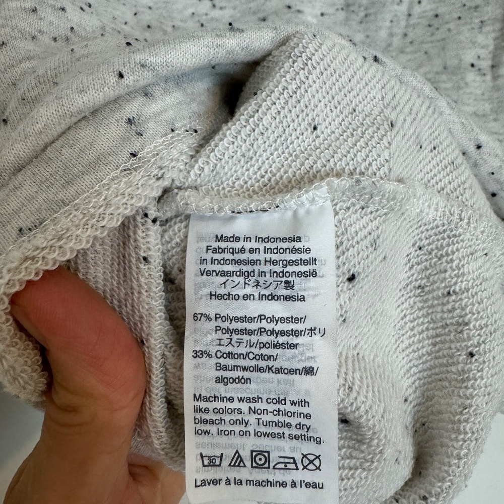 Madewell sweater, light grey, size small, mock turtleneck - Picture 7 of 7